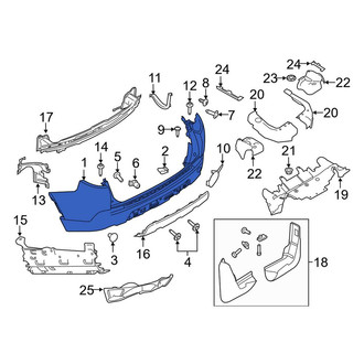Land Rover OE - Rear Bumper Cover