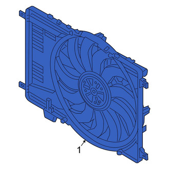 Land Rover OE - Engine Cooling Fan Assembly
