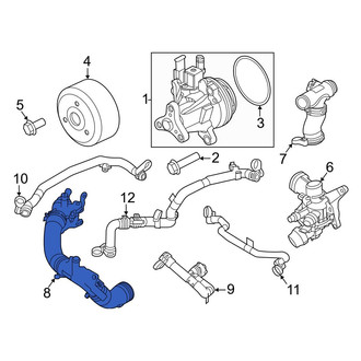 Land Rover OE - Radiator Coolant Hose