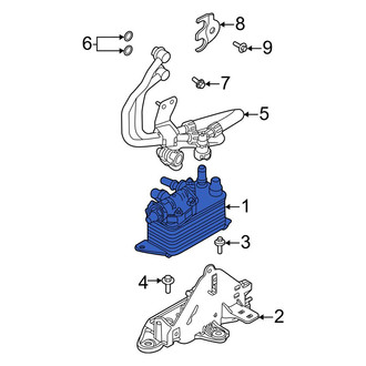 Land Rover OE - Automatic Transmission Oil Cooler