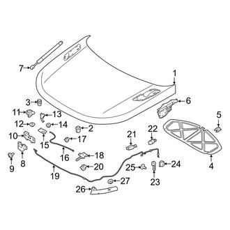 Land Rover OE - Hood & Components