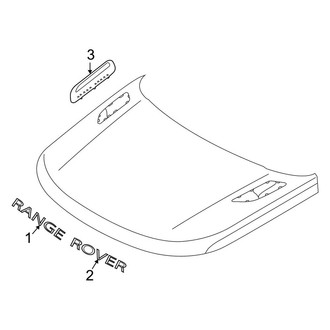 Land Rover OE - Hood - Exterior Trim
