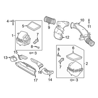 Land Rover OE - Engine - Air Intake (R-Dynamic HSE / R-Dynamic S / S 3.0L)
