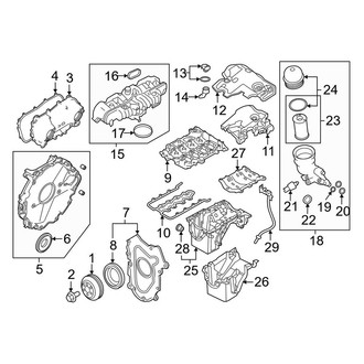 Land Rover OE - Engine Parts (R-Dynamic HSE 2.0L)