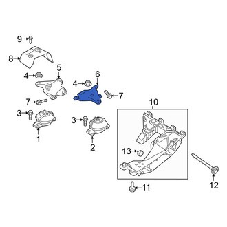 Land Rover OE - Left Engine Mount Bracket
