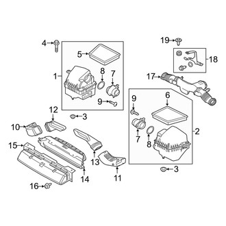 Land Rover OE - Engine - Air Intake (R-Dynamic HSE / R-Dynamic SE / S 3.0L)