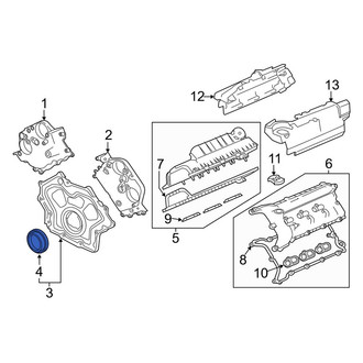 Land Rover OE - Front Engine Crankshaft Seal