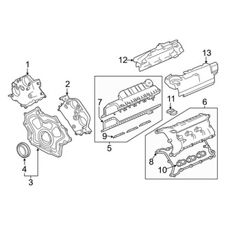 Land Rover OE - Engine - Valve & Timing Covers (5.0L)