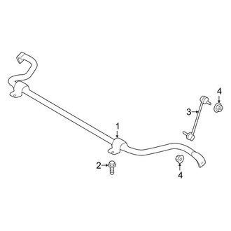 Land Rover OE - Front Suspension - Stabilizer Bar & Components