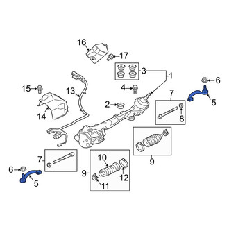 Land Rover OE - Outer Steering Tie Rod End