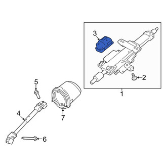Land Rover OE - Steering Column Tube