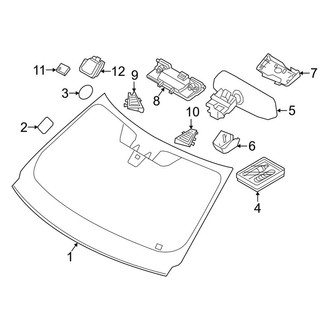 Land Rover OE - Windshield - Glass