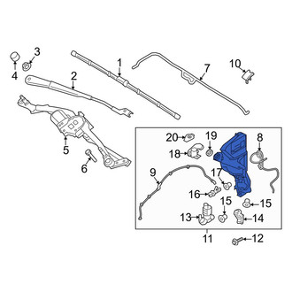 Land Rover OE - Washer Fluid Reservoir