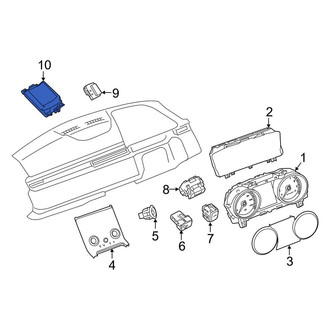 Land Rover OE - Heads Up Display Assembly