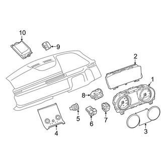 Land Rover OE - Instrument Panel - Cluster & Switches