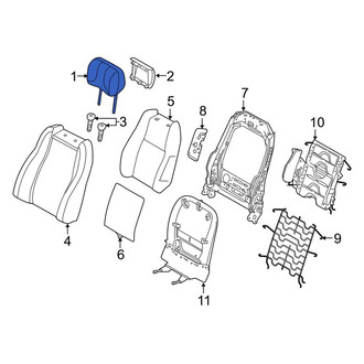 Land Rover OE - Front Left Headrest