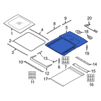 Land Rover OE - Sunroof Frame