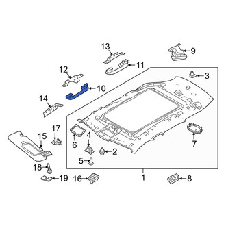 Land Rover OE - Front Interior Grab Bar