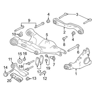 Land Rover OE - Rear Suspension - Suspension Components