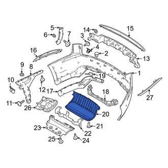 Land Rover OE - Rear Tow Hook Cover