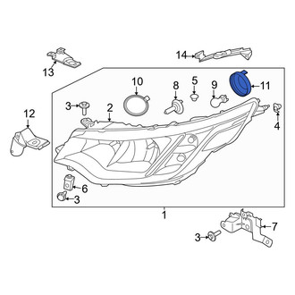 Land Rover OE - Front Outer Fender Liner Access Cover