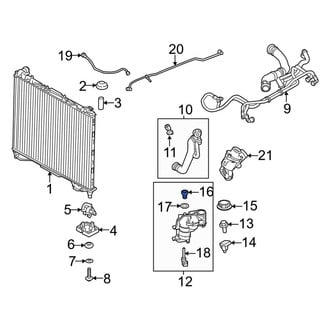 Land Rover OE - Engine Coolant Bleeder Screw