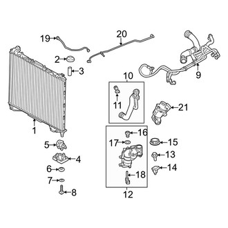 Land Rover OE - Cooling - Radiator & Components (Main), (Gas)