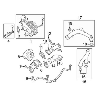 Land Rover OE - Cooling - Water Pump (Gas)