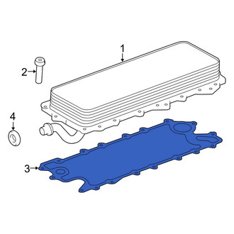 Land Rover OE - Engine Oil Cooler O-Ring