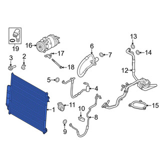 Land Rover OE - A/C Condenser