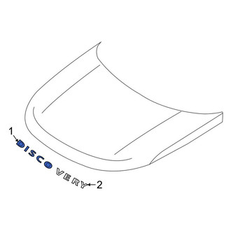 Land Rover OE - Front Hood Emblem