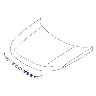 Land Rover OE - Front Hood Emblem