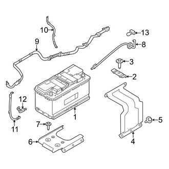 Land Rover OE - Electrical - Battery (R-Dynamic HSE / R-Dynamic S / S)