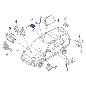 Land Rover OE - Anti-Theft Infrared Sensor