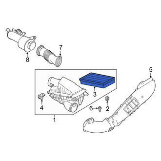 Land Rover OE - Engine Air Filter