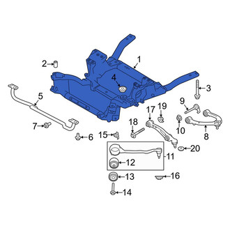 Land Rover OE - Front Suspension Subframe Crossmember