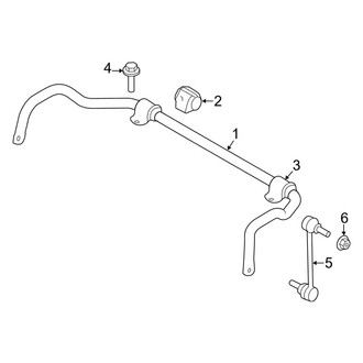 Land Rover OE - Front Suspension - Stabilizer Bar & Components