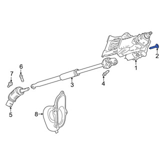 Land Rover OE - Steering Column Lock Screw