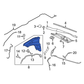 Land Rover OE - Washer Fluid Reservoir