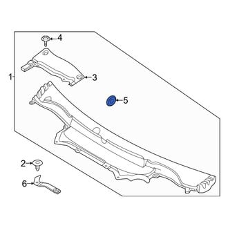 Land Rover OE - Cowl Side Panel Grommet