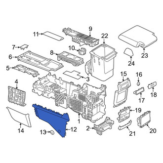 Land Rover OE - Center Left Console Panel