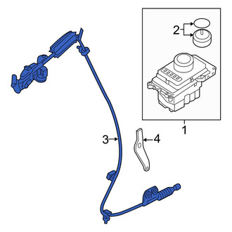 Land Rover OE - Automatic Transmission Shifter Cable