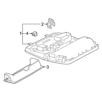 Land Rover OE - Overhead Console