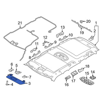 Land Rover OE - Right Sun Visor