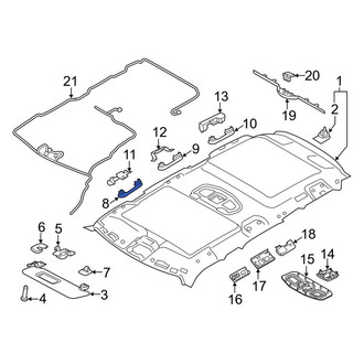 Land Rover OE - Front Interior Grab Bar