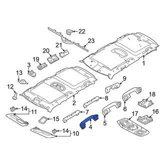 Land Rover OE - Front Interior Grab Bar