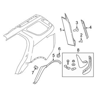 Land Rover OE - Quarter Panel - Exterior Trim