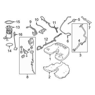 Land Rover OE - Fuel System Components (Diesel)