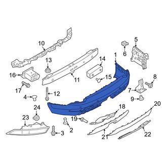 Land Rover OE - Front Bumper Cover