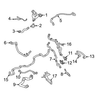 Land Rover OE - Cooling - Hoses & Lines (3.0L)